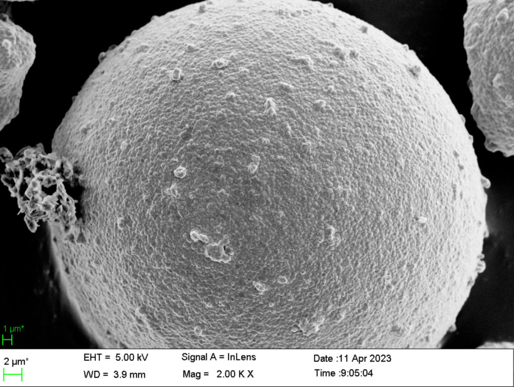 agglomerated & sintered YSZ powder